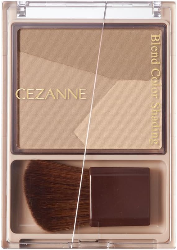 セザンヌ ブレンドカラーシェーディング 02 クールトーン 5.0g 自分好みの陰影カラーを作れる3色シェーディング